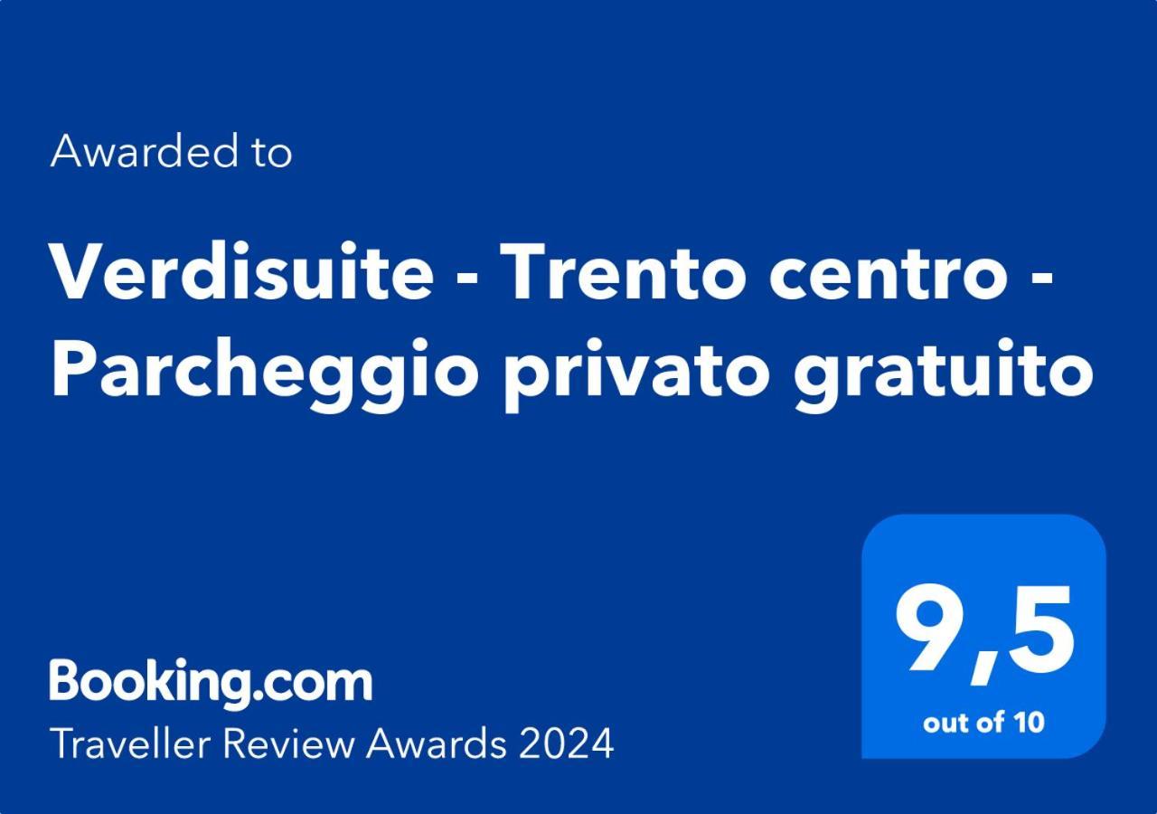 Verdisuite - Trento Centro - Parcheggio Privato Gratuito Luaran gambar
